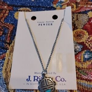 J.Ritter Co. Genuine American Pewter Necklace